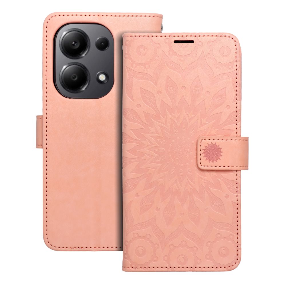 COUVERTURE POUR XIAOMI REDMI NOTE 13 PRO 4G / POCO M6 PRO 4G HEYCASE MAGNETIQUE PORTEFEUILLE MANDALA PÊCHE