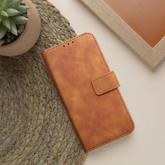 COUVERTURE POUR XIAOMI REDMI NOTE 13 PRO 4G / POCO M6 PRO 4G HEYCASE TENDER WALLET MARRON