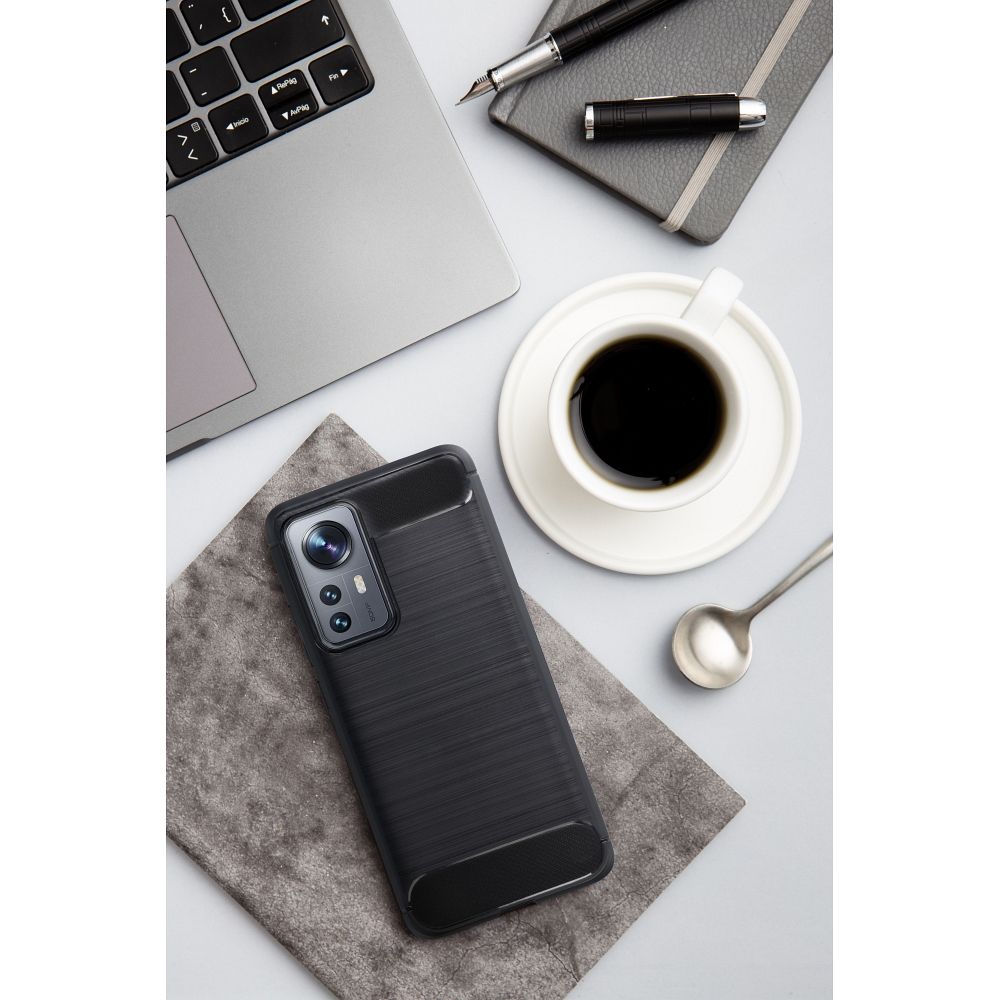COQUE POUR XIAOMI REDMI NOTE 13 PRO 5G HEYCASE CARBON DEFENDER NOIR