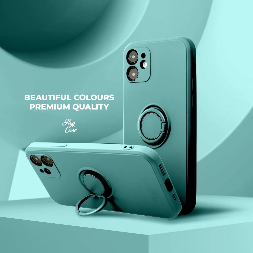 COQUE POUR XIAOMI REDMI NOTE 13 PRO PLUS 5G HEYCASE ICON RING VERT