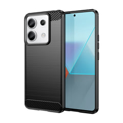 COQUE POUR XIAOMI REDMI NOTE 13 PRO 5G HEYCASE CARBONE NOIR