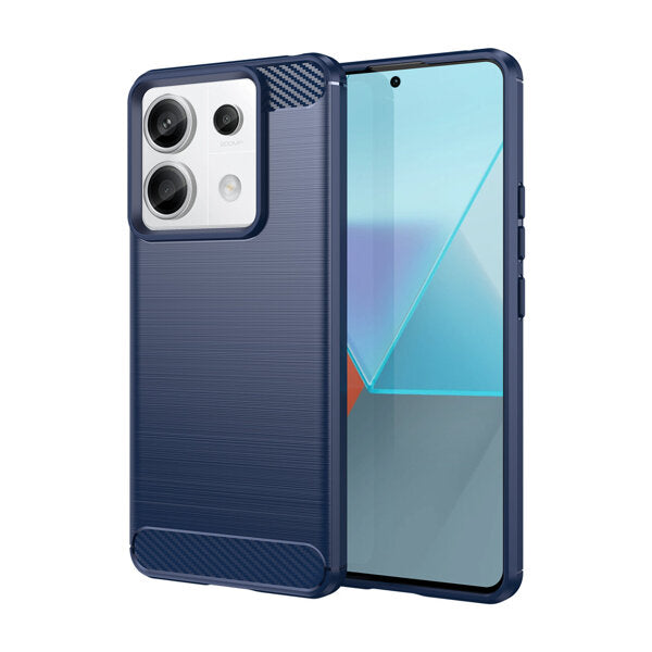Coque HeyCase Carbon Xiaomi Redmi Note 13 Pro 5G Bleu