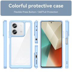 Coque HeyCase Frame Xiaomi Redmi Note 13 5G Bleue