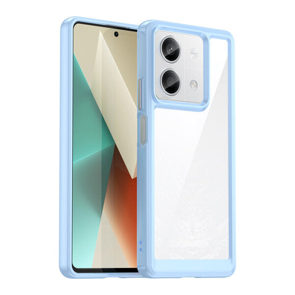 Coque HeyCase Frame Xiaomi Redmi Note 13 5G Bleue