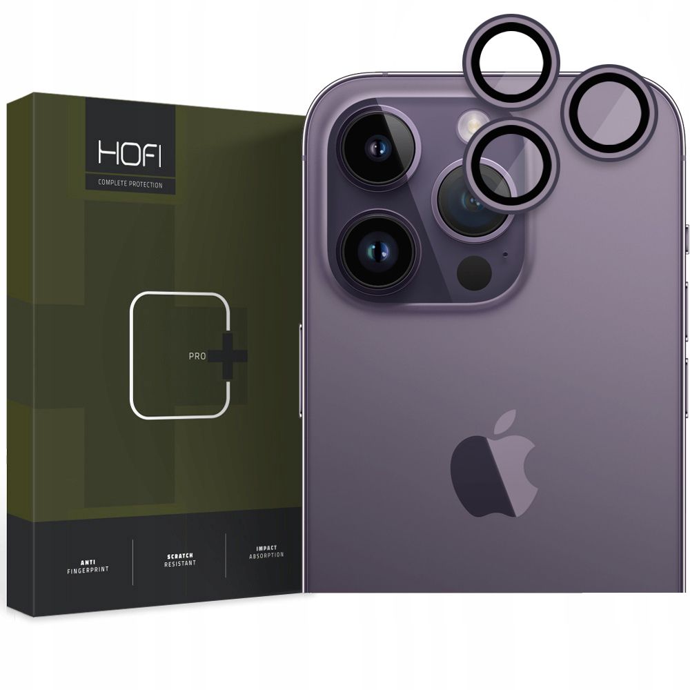 PROTECTION DE L'APPAREIL PHOTO HOFI CAMRING PRO+ IPHONE 14 PRO / 14 PRO MAX DEEP PURPLE