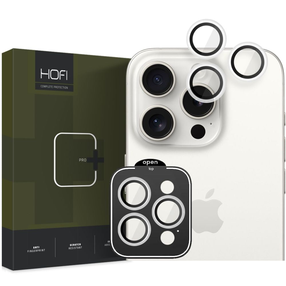 VERRE PROTECTEUR POUR CAMÉRA HOFI CAMRING PRO+ IPHONE 15 PRO / 15 PRO MAX TRANSPARENT