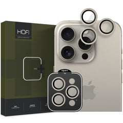 VERRE PROTECTEUR POUR CAMÉRA HOFI CAMRING PRO+ IPHONE 15 PRO / 15 PRO MAX TITANE