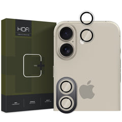 VERRE TEMPERÉ PROTECTEUR POUR LENTILLE D'APPAREIL PHOTO SUR IPHONE 16 / 16 PLUS HOFI CAMRING PRO+ TRANSPARENT