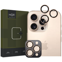 VERRE TEMPERÉ PROTECTEUR POUR LENTILLE D'APPAREIL PHOTO HOFI CAMRING PRO+ IPHONE 16 PRO / 16 PRO MAX TITANE DÉSERT