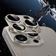 VERRE TEMPERÉ PROTECTEUR POUR LENTILLE D'APPAREIL PHOTO HOFI FULLCAM PRO+ IPHONE 16 / 16 PLUS NOIR