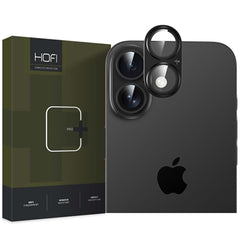 VERRE TEMPERÉ PROTECTEUR POUR LENTILLE D'APPAREIL PHOTO HOFI FULLCAM PRO+ IPHONE 16 / 16 PLUS NOIR