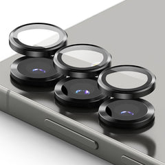 VERRE TEMPERÉ DE PROTECTION POUR LENTILLE D'APPAREIL PHOTO RINGKE CAMERA FRAME PROTECTOR 2-PACK GALAXY S25+ PLUS NOIR