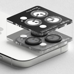 PROTECTION DE L'APPAREIL PHOTO RINGKE CAMERA FRAME PROTECTOR IPHONE 15 PRO NOIR
