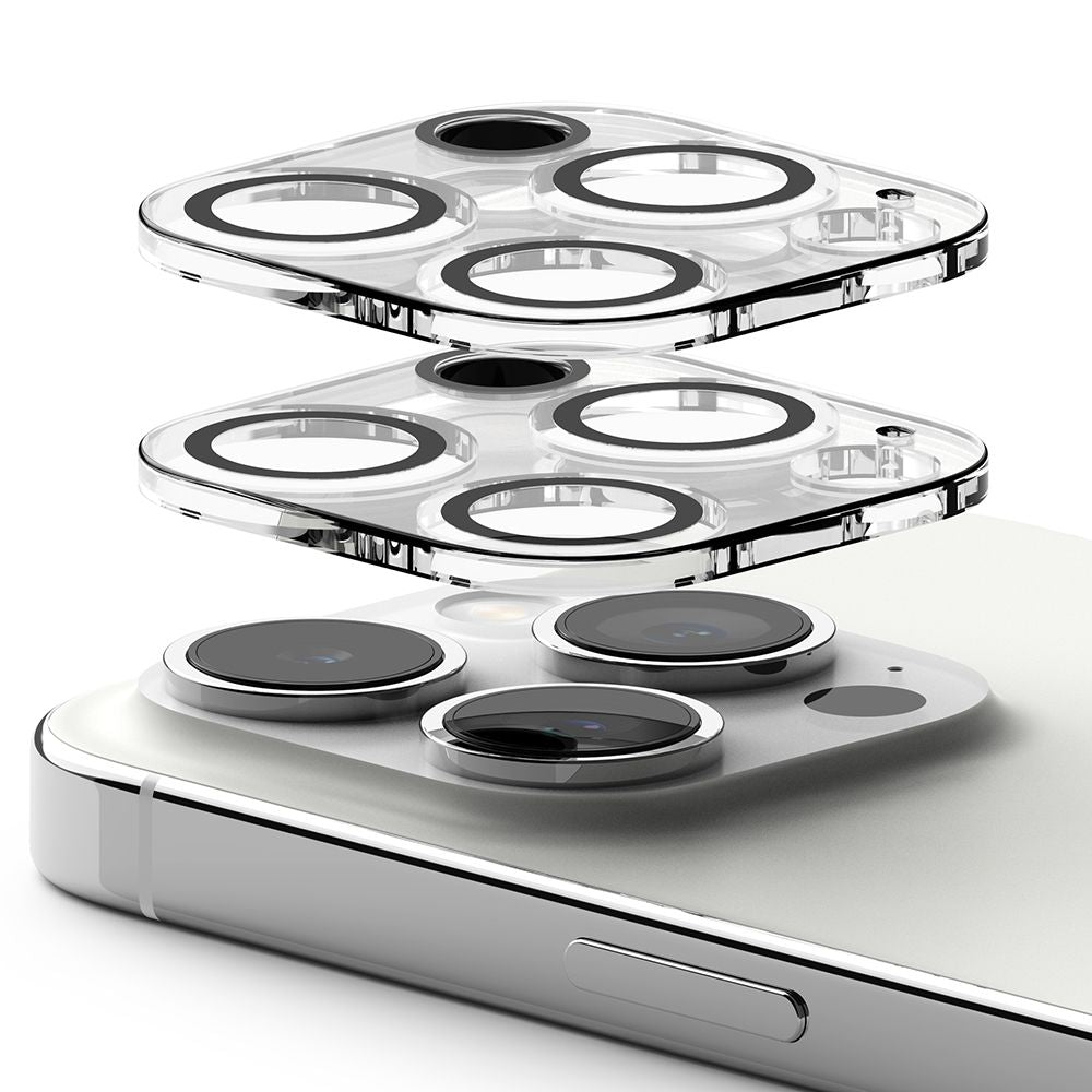 PROTECTION DE L'APPAREIL PHOTO RINGKE CAMERA PROTECTOR 2-PACK IPHONE 15 PRO TRANSPARENT