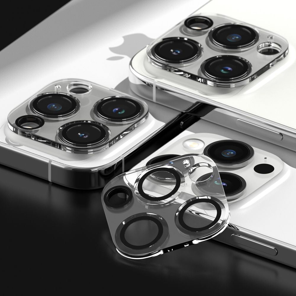 PROTECTION DE L'APPAREIL PHOTO RINGKE CAMERA PROTECTOR 2-PACK IPHONE 15 PRO MAX TRANSPARENT