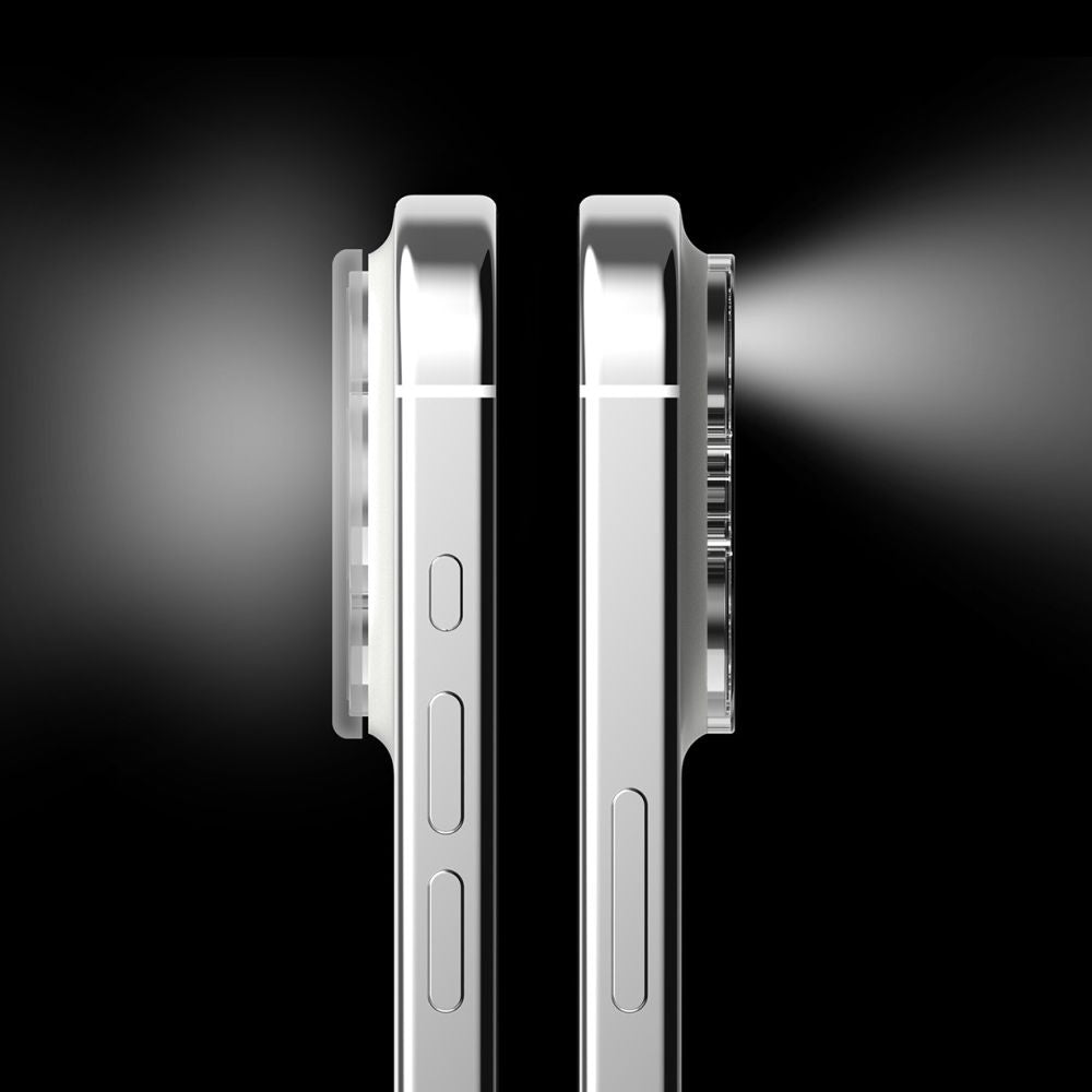 PROTECTION DE L'APPAREIL PHOTO RINGKE CAMERA PROTECTOR 2-PACK IPHONE 15 PRO MAX TRANSPARENT