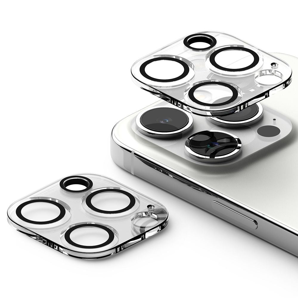 PROTECTION DE L'APPAREIL PHOTO RINGKE CAMERA PROTECTOR 2-PACK IPHONE 15 PRO MAX TRANSPARENT