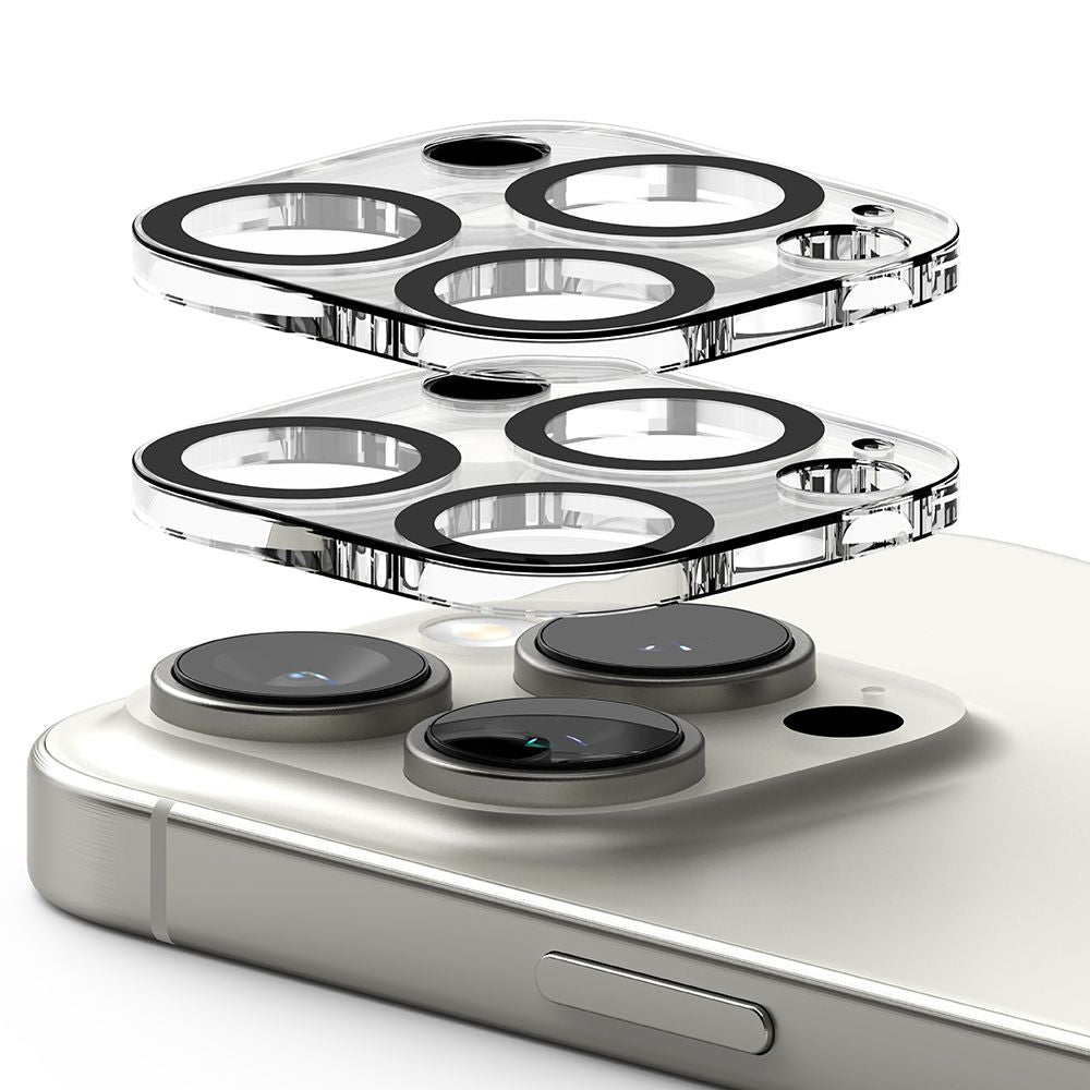 VERRE TEMPERÉ PROTECTEUR POUR LENTILLE D'APPAREIL PHOTO RINGKE CAMERA PROTECTOR 2-PACK IPHONE 16 PRO / 16 PRO MAX TRANSPARENT
