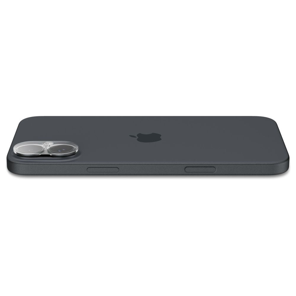 VERRE TEMPERÉ PROTECTEUR POUR LENTILLE D'APPAREIL PHOTO SPIGEN OPTIK GLAS.TR PROTECTEUR DE CAMÉRA 2-PACK IPHONE 16 / 16 PLUS CRISTAL TRANSPARENT