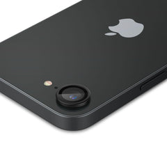 VERRE TEMPERÉ DE PROTECTION POUR LENTILLE D'APPAREIL PHOTO SPIGEN OPTIK PRO GLAS.TR "EZ FIT" PROTECTEUR D'APPAREIL PHOTO 2-PACK IPHONE 16E NOIR