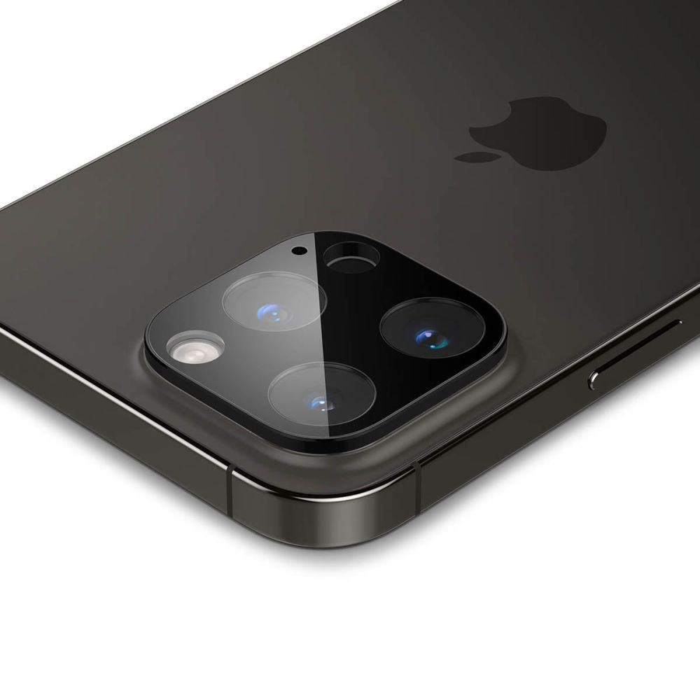 PROTECTION DE L'APPAREIL PHOTO SPIGEN OPTIK.TR PROTECTEUR DE CAMÉRA 2-PACK IPHONE 14 PRO / 14 PRO MAX NOIR