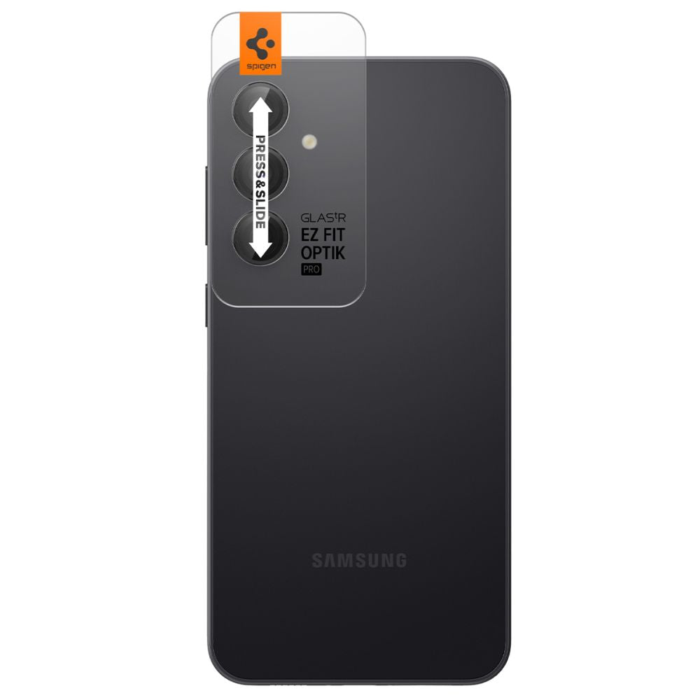 PROTECTION DE L'APPAREIL PHOTO SPIGEN OPTIK.TR "EZ FIT" PROTECTEUR DE CAMÉRA 2-PACK GALAXY S23 FE NOIR