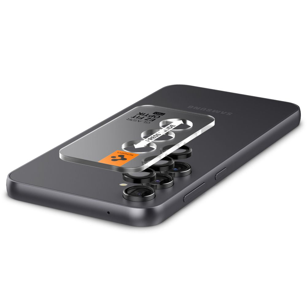 PROTECTION DE L'APPAREIL PHOTO SPIGEN OPTIK.TR "EZ FIT" PROTECTEUR DE CAMÉRA 2-PACK GALAXY S23 FE NOIR