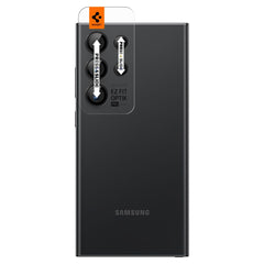 PROTECTION DE L'APPAREIL PHOTO SPIGEN OPTIK.TR "EZ FIT" PROTECTEUR DE CAMÉRA 2-PACK GALAXY S24 ULTRA NOIR