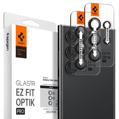 PROTECTION DE L'APPAREIL PHOTO SPIGEN OPTIK.TR "EZ FIT" PROTECTEUR DE CAMÉRA 2-PACK GALAXY S24 ULTRA NOIR