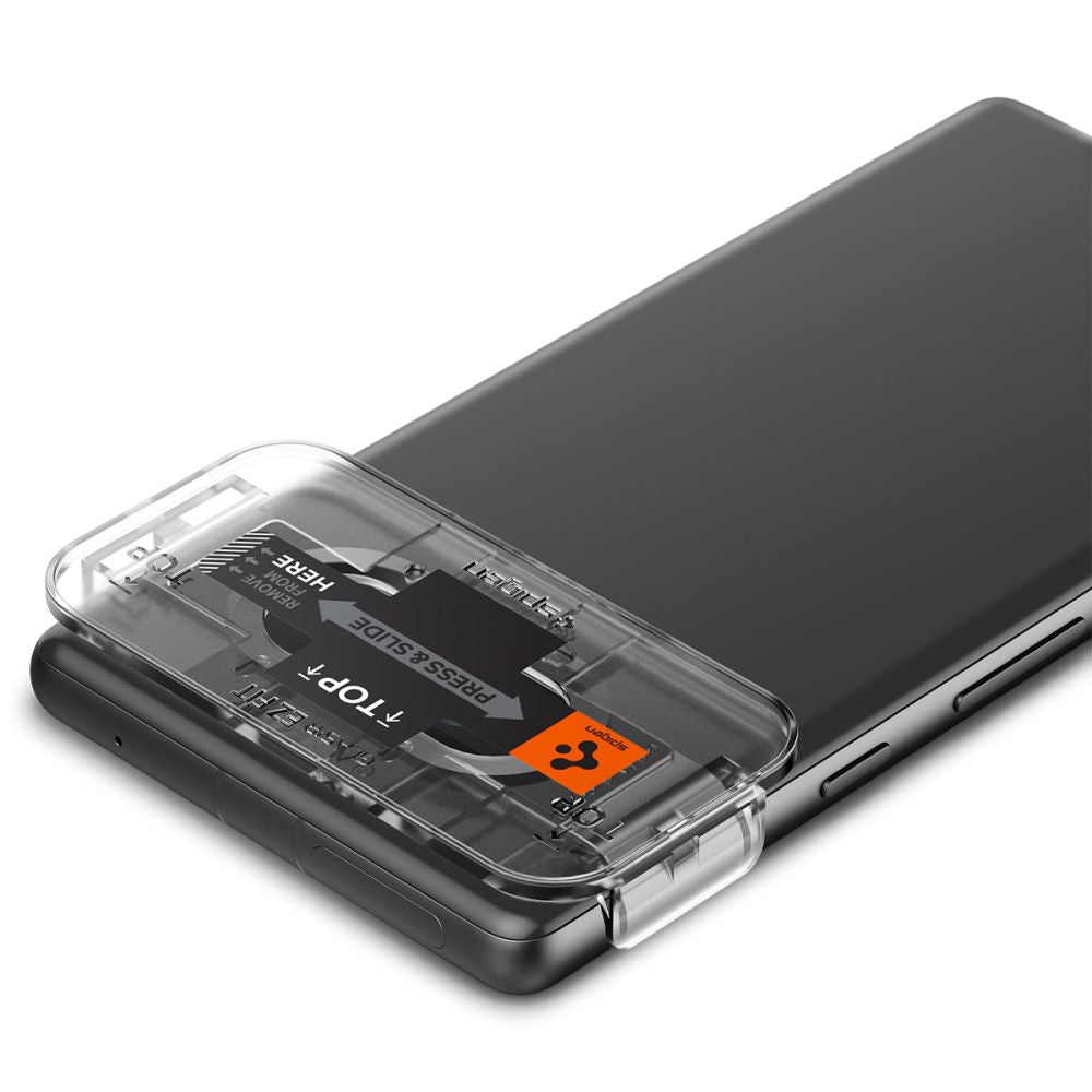 PROTECTION DE L'APPAREIL PHOTO SPIGEN OPTIK.TR "EZ FIT" PROTECTEUR DE CAMÉRA 2-PACK GOOGLE PIXEL 7A NOIR