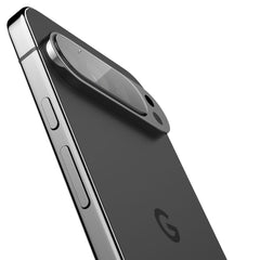 VERRE TEMPERÉ DE PROTECTION POUR LENTILLE D'APPAREIL PHOTO SPIGEN OPTIK.TR "EZ FIT" PROTECTEUR D'APPAREIL PHOTO 2-PACK GOOGLE PIXEL 9 PRO XL TRANSPARENT CRISTAL.