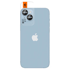 PROTECTION DE L'APPAREIL PHOTO SPIGEN OPTIK.TR "EZ FIT" PROTECTEUR DE CAMÉRA 2-PACK IPHONE 14 / 14 PLUS NOIR