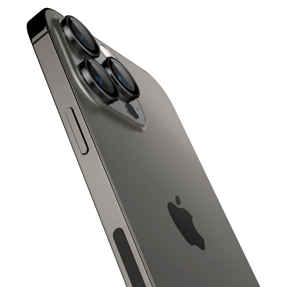 PROTECTION D'APPAREIL PHOTO SPIGEN OPTIK.TR "EZ FIT" PROTECTEUR DE CAMÉRA 2-PACK IPHONE 14 PRO / 14 PRO MAX NOIR
