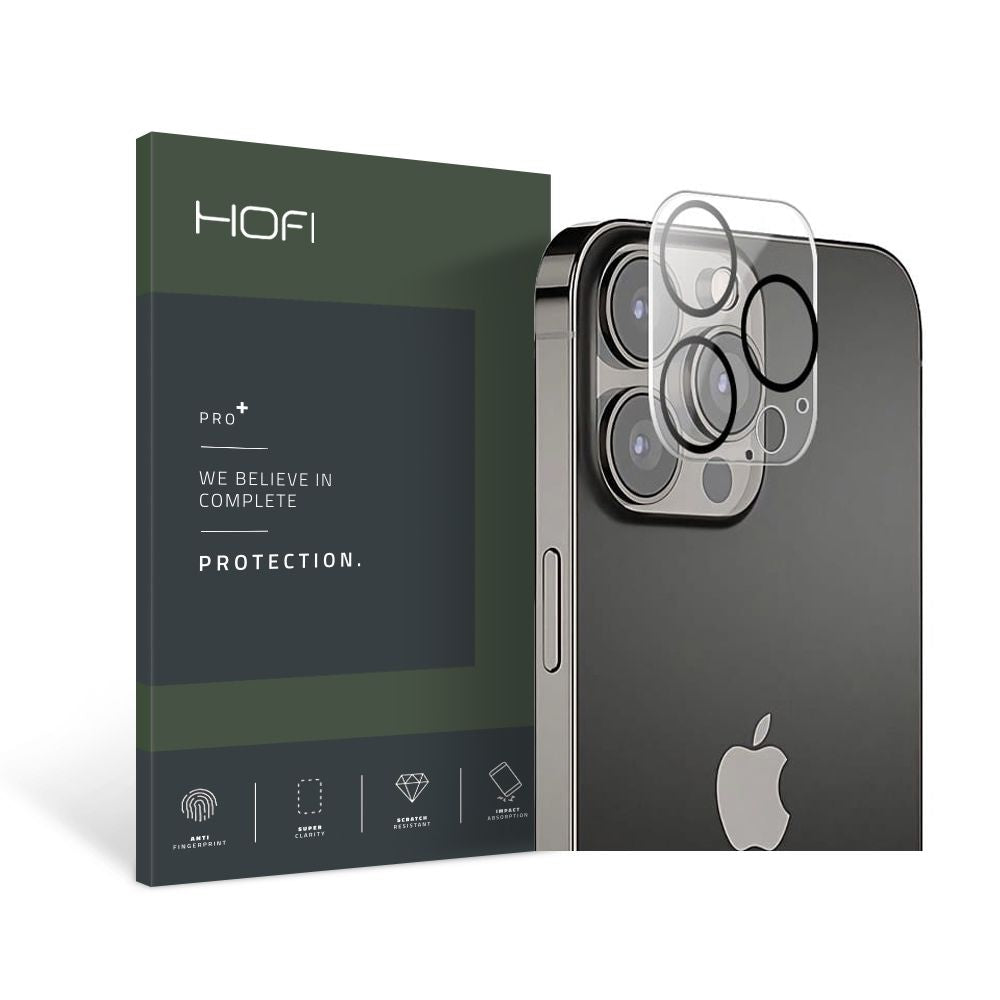 COUVERTURE DE PROTECTION D'OBJECTIF HOFI CAM PRO+ IPHONE 13 PRO / 13 PRO MAX TRANSPARENT