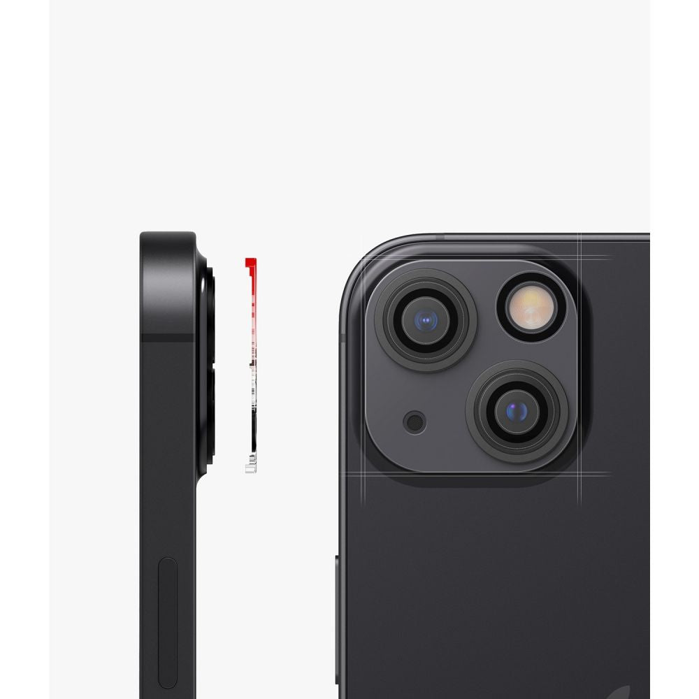 COUVERTURE DE PROTECTION D'OBJECTIF D'APPAREIL PHOTO RINGKE CAMERA PROTECTOR 2-PACK IPHONE 13 MINI / 13