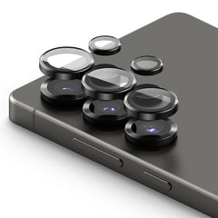 VERRE TEMPERÉ DE PROTECTION POUR LENTILLE D'APPAREIL PHOTO RINGKE CAMERA FRAME PROTECTOR 2-PACK GALAXY S25 ULTRA NOIR