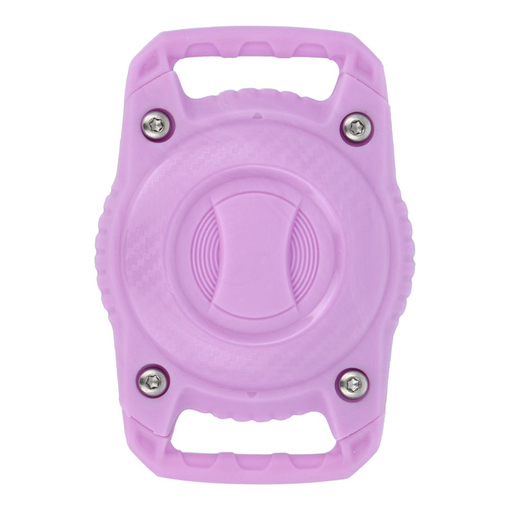 COQUE POUR AIRTAG HEYCASE PORTE-ANIMAUX VIOLETTE