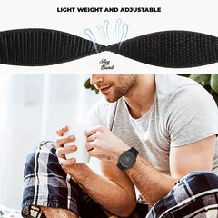 BRACELET EN NYLON POUR GARMIN 22MM FENIX 5 / 6 / 6 PRO / 7 HEYBAND NYLON NOIR / ORANGE