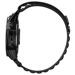 BRACELET EN NYLON POUR GARMIN 22MM FENIX 5 / 6 / 6 PRO / 7 HEYBAND NYLON PRO NOIR