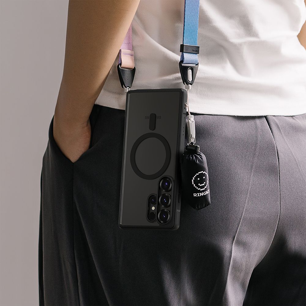 COQUE RINGKE FUSION BOLD MAGNETIQUE MAGSAFE GALAXY S25 ULTRA NOIR