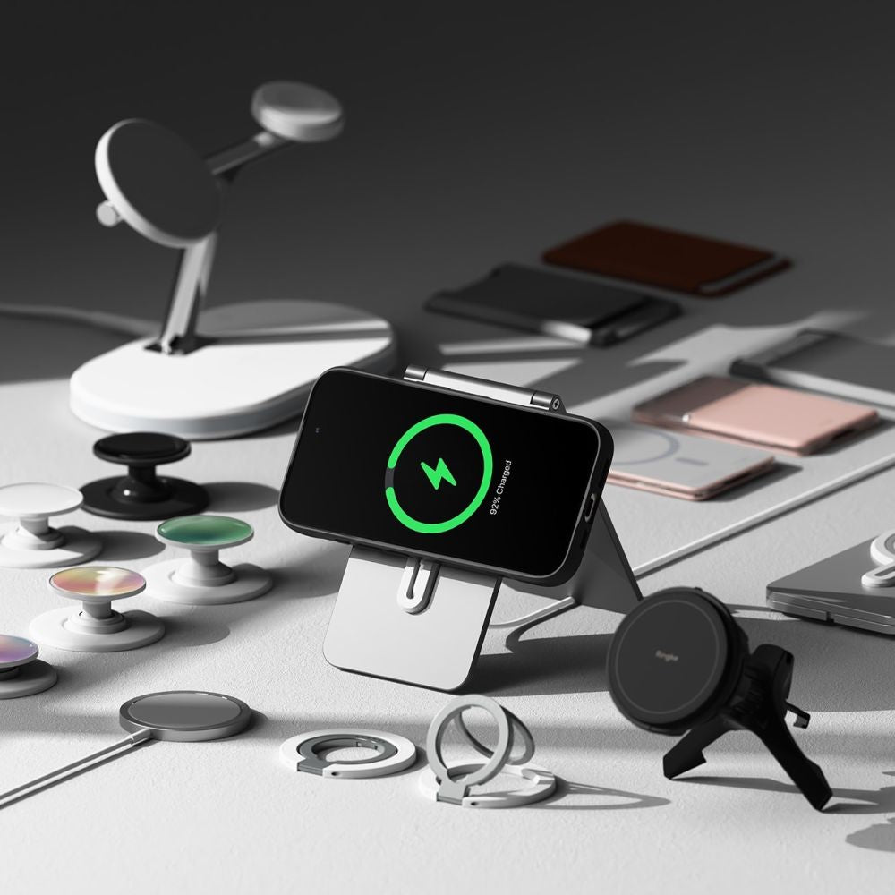 COQUE RINGKE FUSION BOLD MAGNETIQUE MAGSAFE IPHONE 16 PRO NOIR