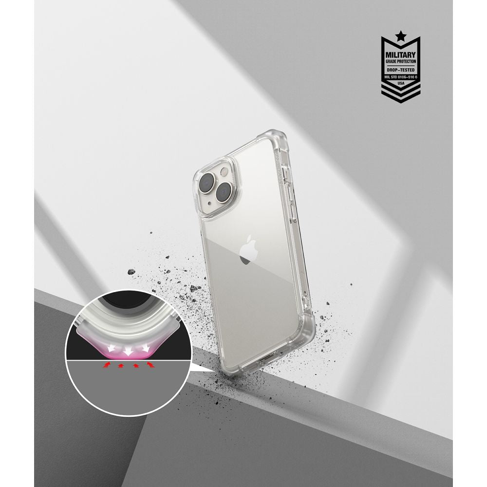 COQUE RINGKE FUSION BUMPER IPHONE 14 PLUS TRANSPARENTE