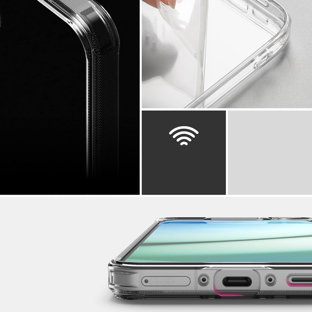COQUE RINGKE FUSION GALAXY A36 / A56 5G TRANSPARENT