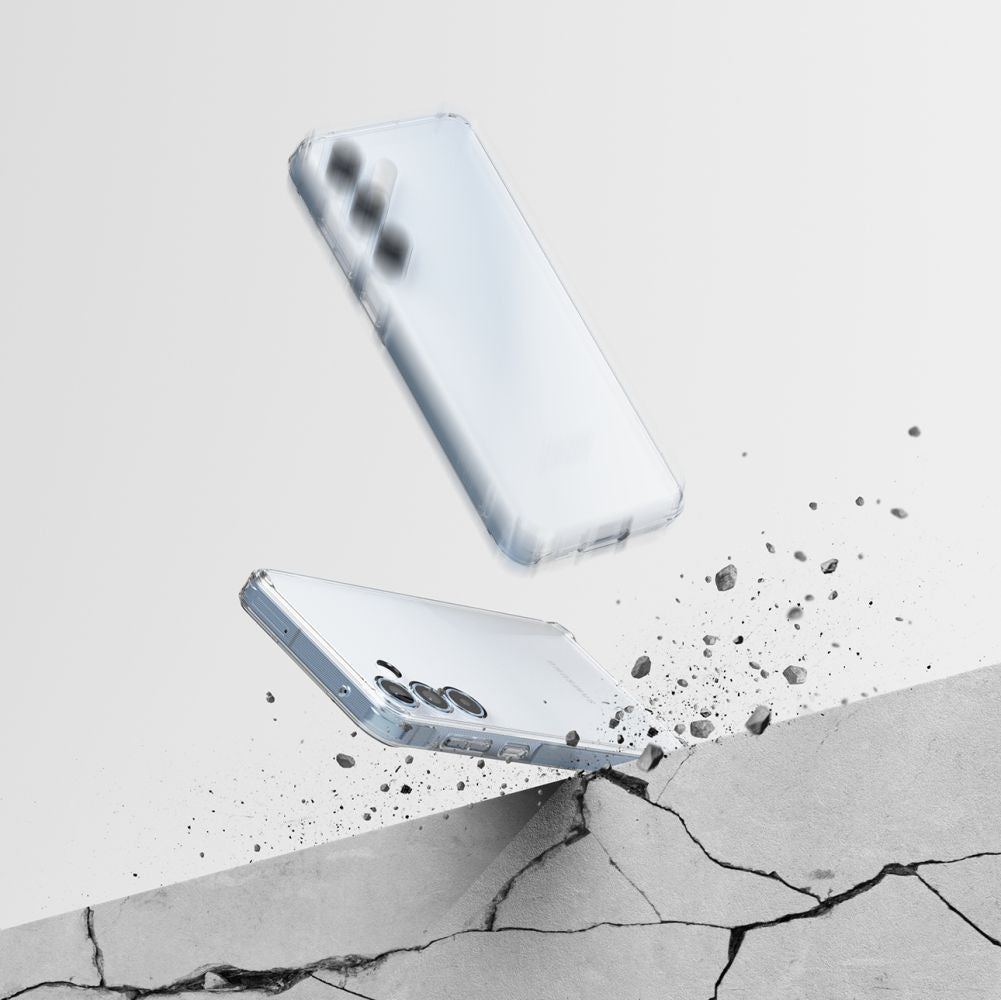 COQUE RINGKE FUSION GALAXY A55 5G TRANSPARENTE
