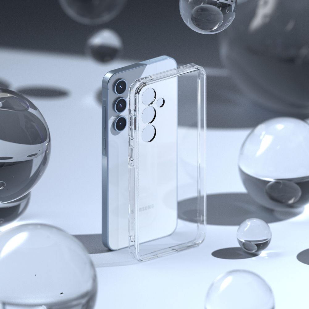COQUE RINGKE FUSION GALAXY A55 5G TRANSPARENTE