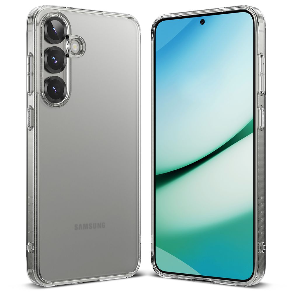 COQUE RINGKE FUSION GALAXY S25 MATTE TRANSPARENT