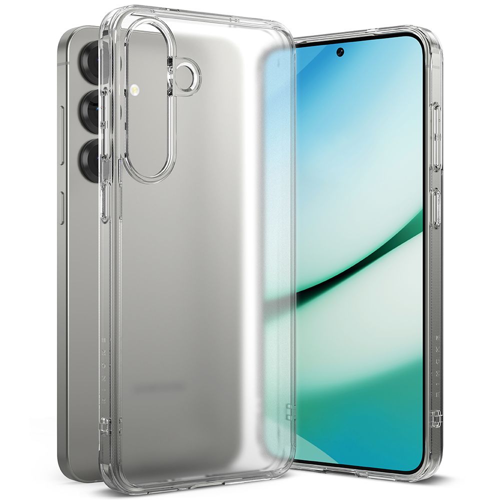 COQUE RINGKE FUSION GALAXY S25 MATTE TRANSPARENT