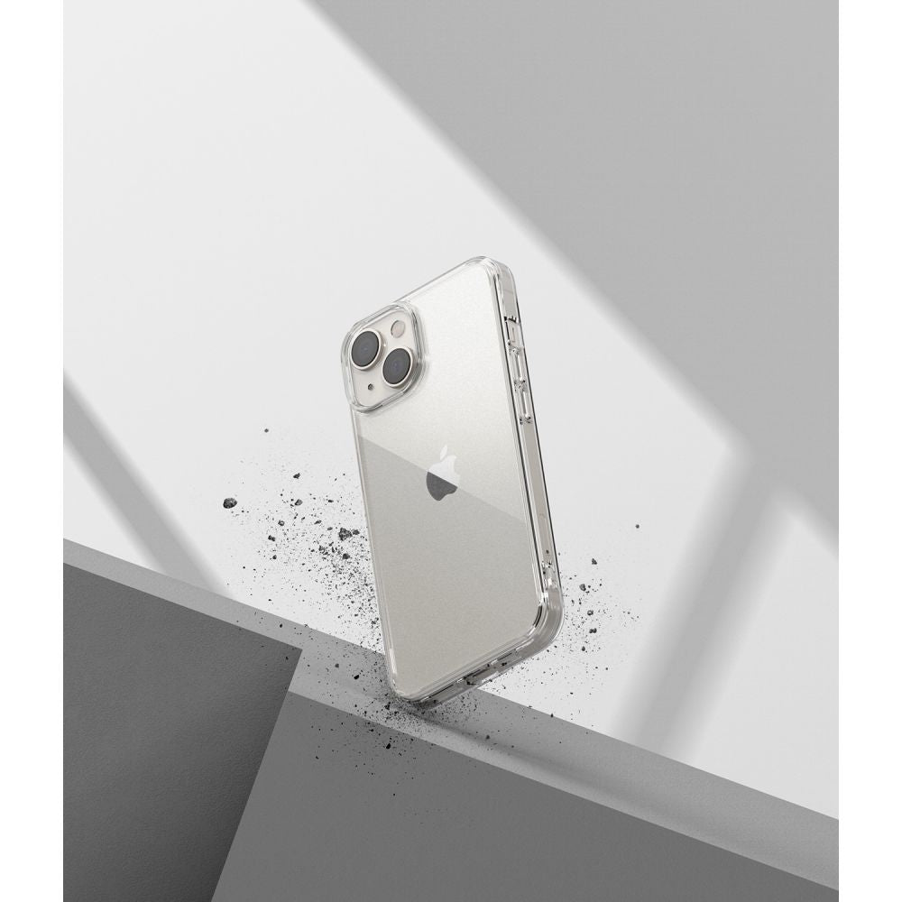 COQUE RINGKE FUSION IPHONE 14 PLUS MATTE TRANSPARENT
