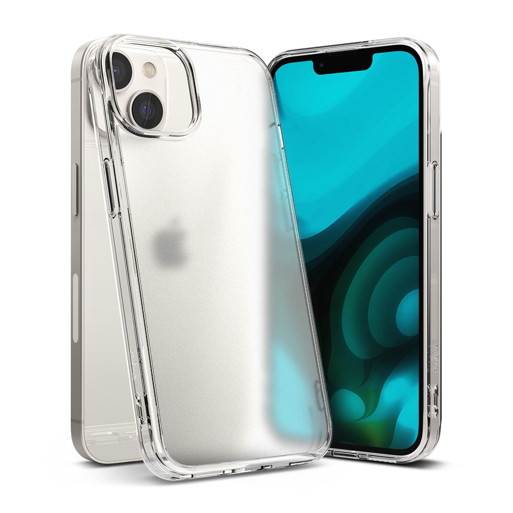 COQUE RINGKE FUSION IPHONE 14 PLUS MATTE TRANSPARENT