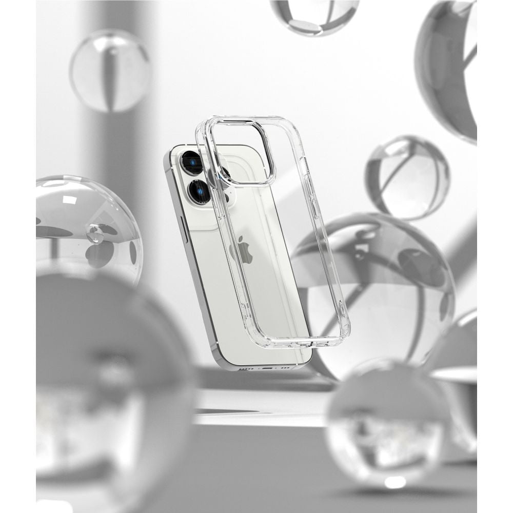 COQUE RINGKE FUSION IPHONE 14 PRO MAX TRANSPARENTE